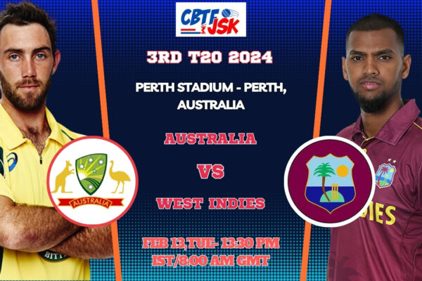 Australia vs West Indies 3rd T20 Match Prediction, Betting Tips & Odds