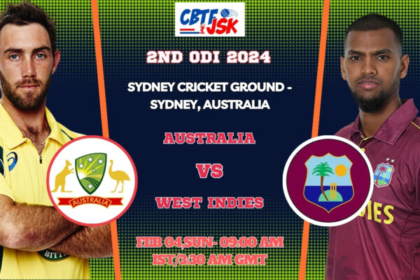 Australia vs West Indies 2nd ODI Match Prediction, Betting Tips & Odds