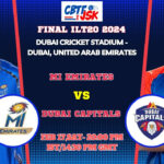 MI Emirates vs Dubai Capitals Today Match Prediction & Live Odds - Final ILT20 2024