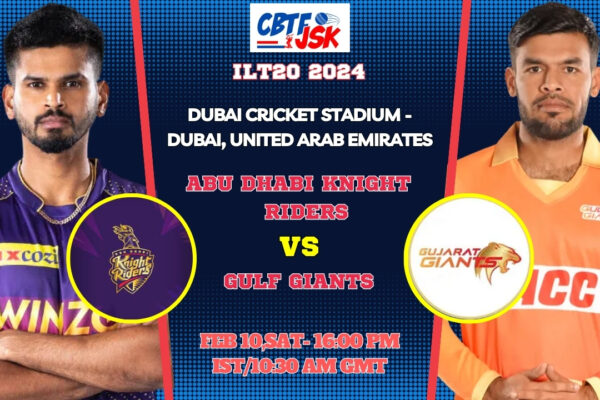 Gulf Giants vs Abu Dhabi Knight Riders Today Match Prediction & Live Odds - ILT20 2024