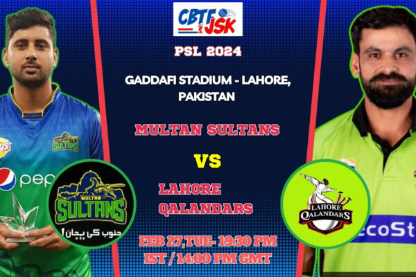 Lahore Qalandars vs Multan Sultans Today Match Prediction & Live Odds - PSL 2024