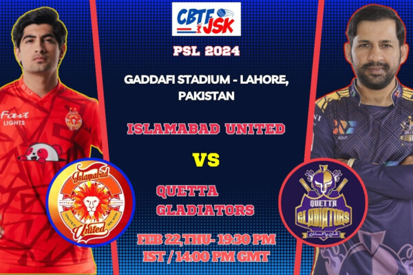 Islamabad United vs Quetta Gladiators Today Match Prediction & Live Odds - PSL 2024