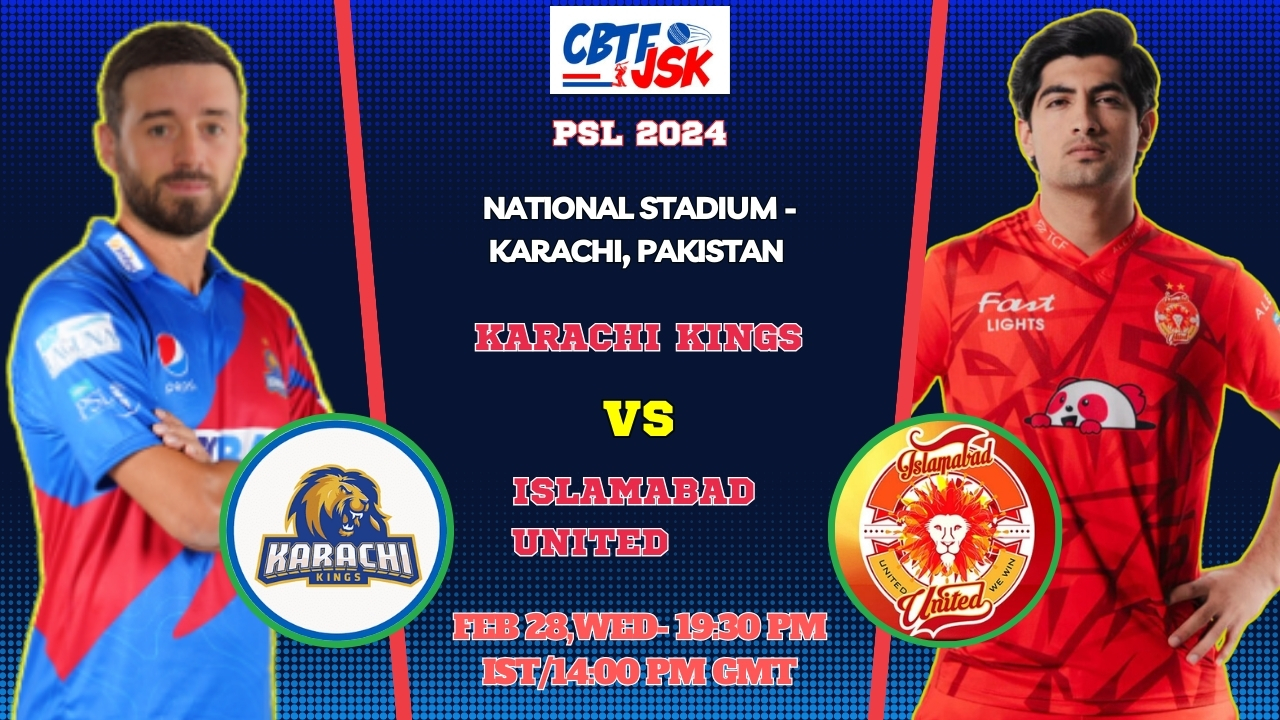 Karachi Kings vs Islamabad United Today Match Prediction & Live Odds - PSL 2024