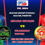 Multan Sultans vs Islamabad United Today Match Prediction & Live Odds - PSL 2024