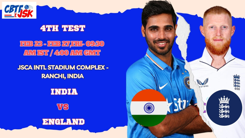 India vs England 4th Test Match Prediction, Betting Tips & Odds