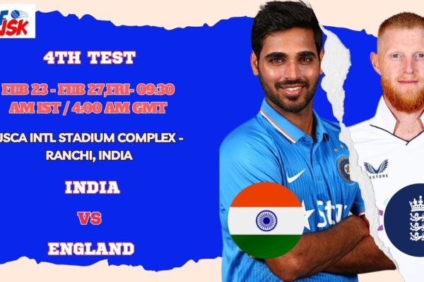 India vs England 4th Test Match Prediction, Betting Tips & Odds