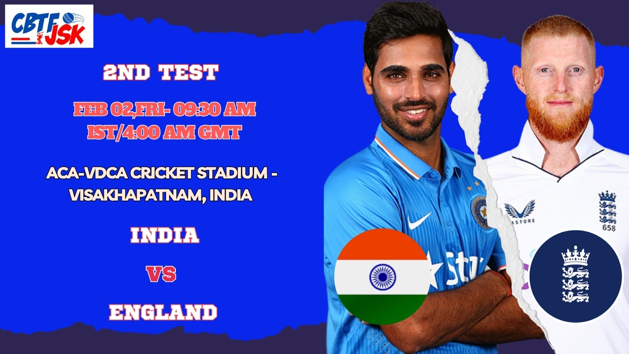 India vs England 2nd Test Match Prediction, Betting Tips & Odds