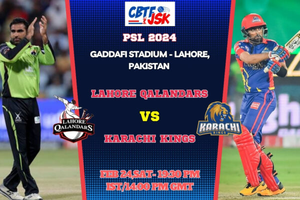 Lahore Qalandars vs Karachi Kings Today Match Prediction & Live Odds - PSL 2024