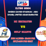 MI Emirates vs Gulf Giants Today Match Prediction & Live Odds - Qualifier ILT20 2024