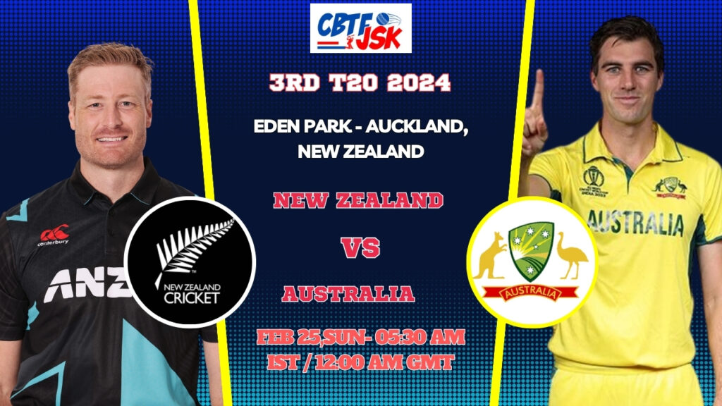 New Zealand vs Australia 3rd T20 Match Prediction, Betting Tips & Odds