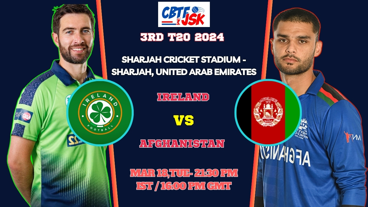 Afghanistan vs Ireland 3rd T20 Match Prediction, Betting Tips & Odds