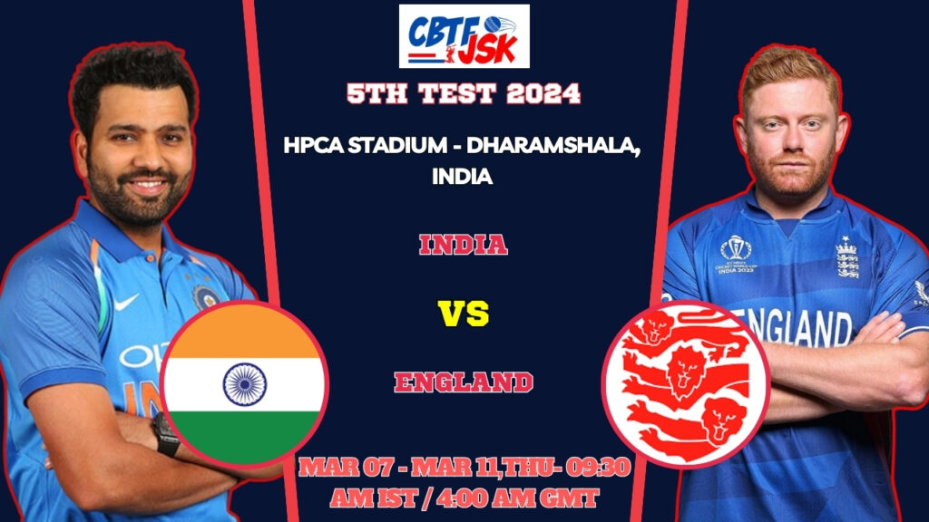 India vs England 5th Test Match Prediction, Betting Tips & Odds