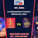 Royal Challengers Bengaluru vs Kolkata Knight Riders Today Match Prediction & Live Odds - IPL 2024