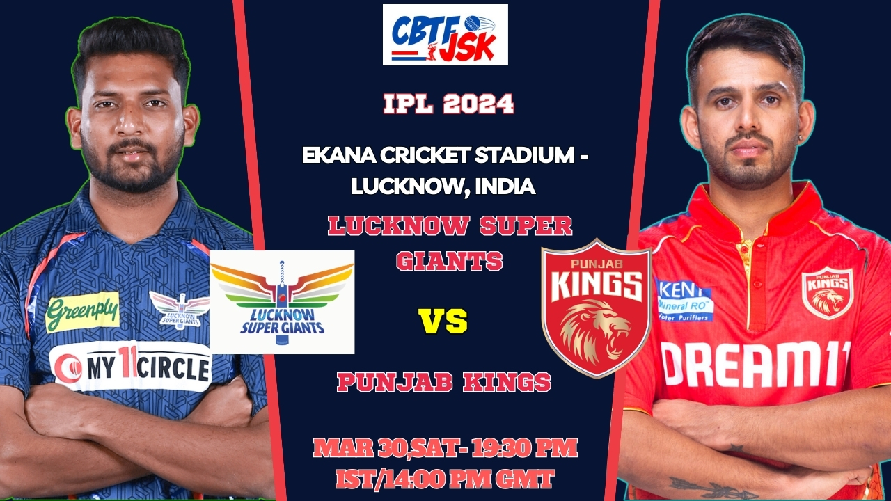 Lucknow Super Giants vs Punjab Kings Today Match Prediction & Live Odds - IPL 2024