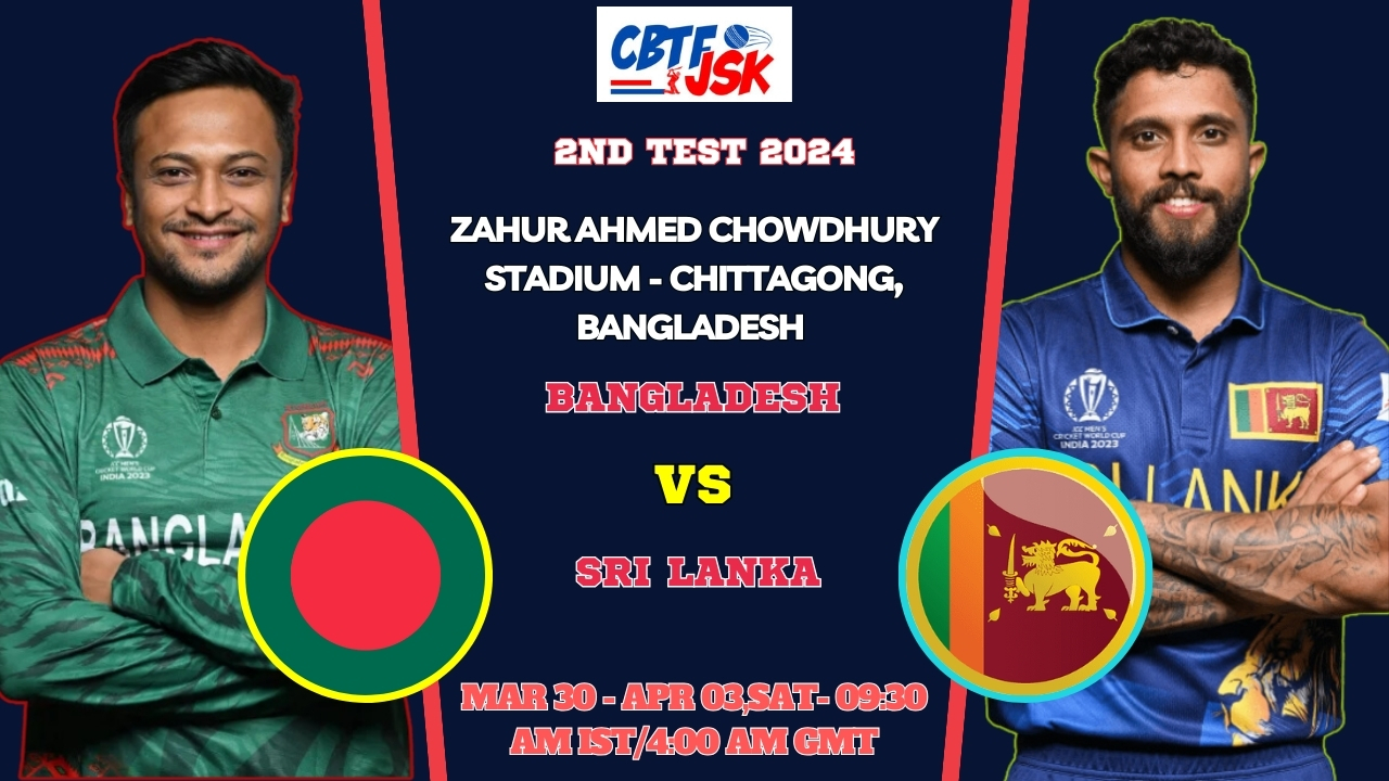 Bangladesh vs Sri Lanka 2nd Test Match Prediction, Betting Tips & Odds