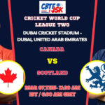 Canada vs Scotland Match Prediction, Betting Tips & Odds