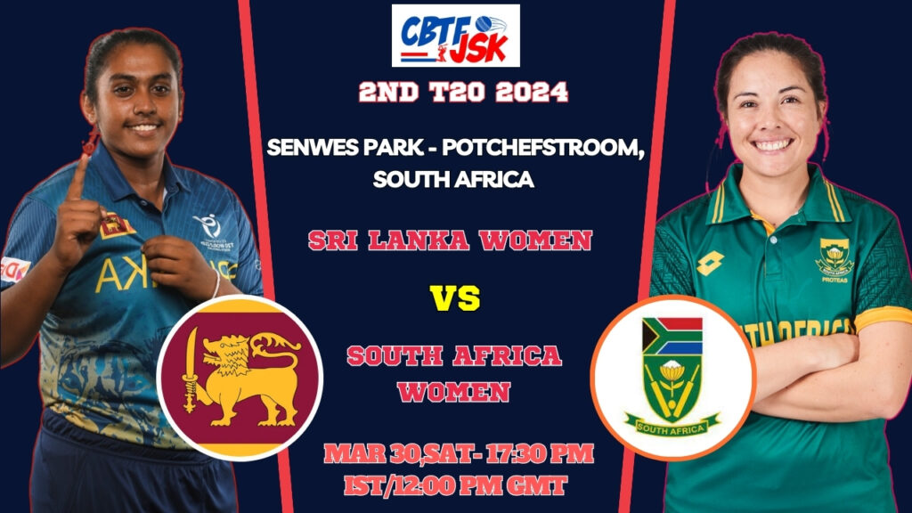 South Africa vs Sri Lanka Women 2nd T20 Match Prediction, Betting Tips & Odds