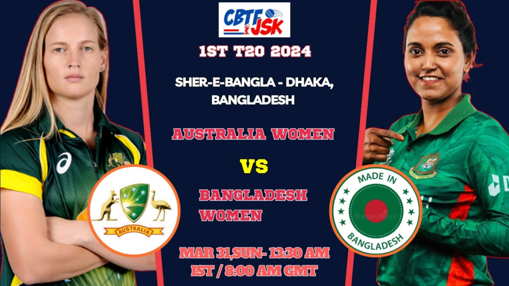 Bangladesh vs Australia Women 1st T20 Match Prediction, Betting Tips & Odds