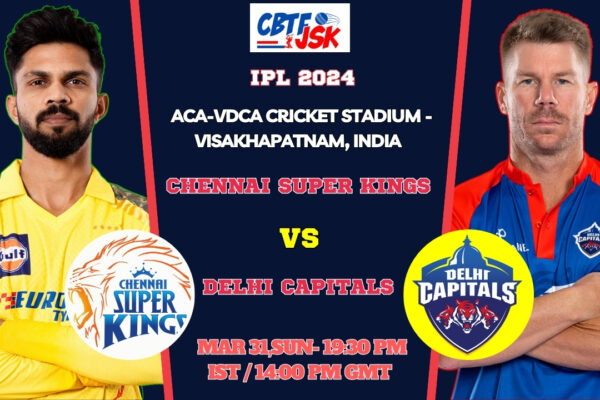 Delhi Capitals vs Chennai Super Kings Today Match Prediction & Live Odds - IPL 2024