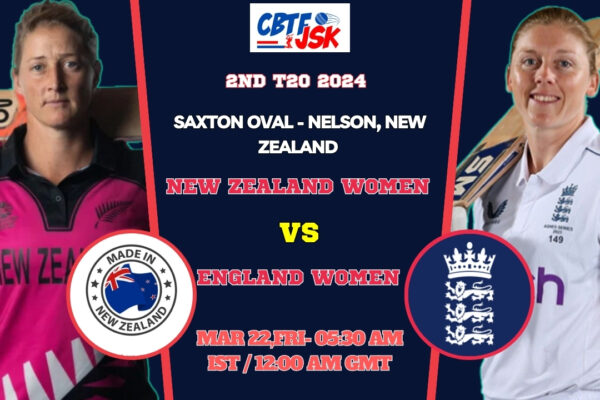 New Zealand vs England Women 2nd T20 Match Prediction, Betting Tips & Odds