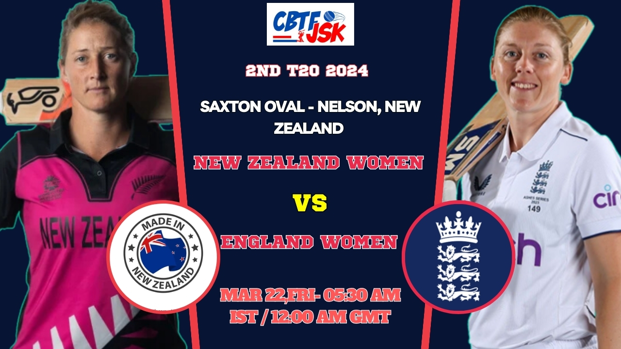 New Zealand vs England Women 2nd T20 Match Prediction, Betting Tips & Odds