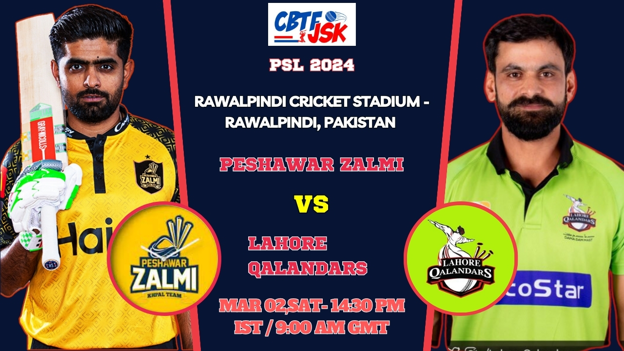 Lahore Qalandars vs Peshawar Zalmi Today Match Prediction & Live Odds - PSL 2024