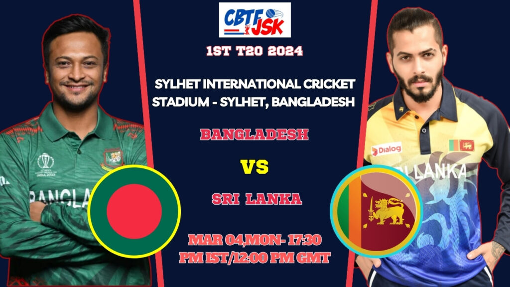 Bangladesh vs Sri Lanka 1st T20 Match Prediction, Betting Tips & Odds