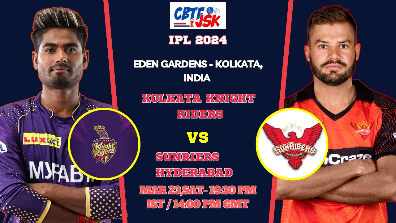 KOLKATA KNIGHT RIDERS vs SUNRIERS HYDERABAD Today Match Prediction & Live Odds - IPL 2024