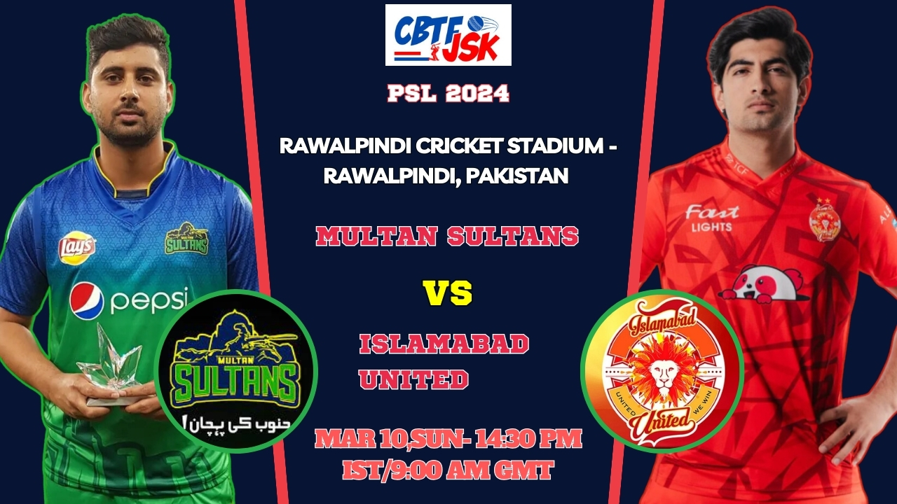 Islamabad United vs Multan Sultans Today Match Prediction & Live Odds - PSL 2024