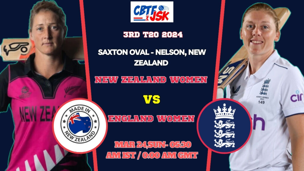 New Zealand vs England Women 3rd T20 Match Prediction, Betting Tips & Odds