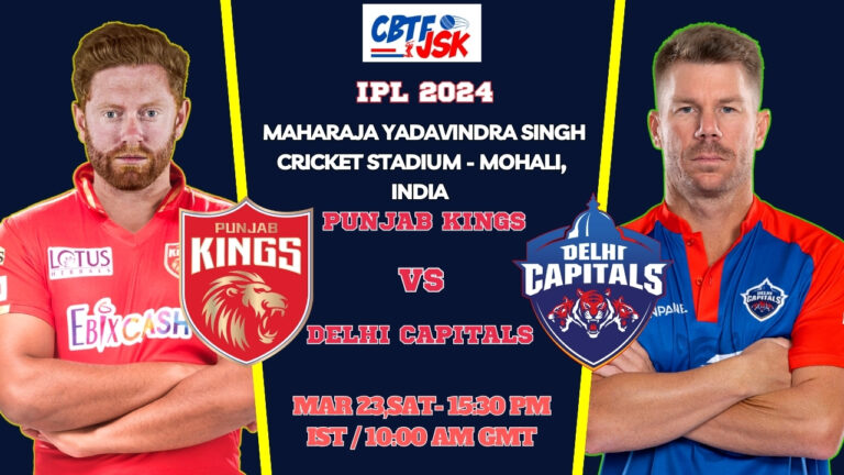 PUNJAB KINGS vs DELHI CAPITALS Today Match Prediction & Live Odds - IPL 2024