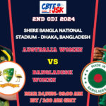 Bangladesh vs Australia Women 2nd ODI Match Prediction, Betting Tips & Odds