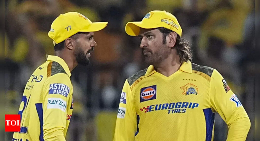 'No difference between Ruturaj Gaikwad and MS Dhoni': CSK coach Stephen Fleming's big claim | Cricket News