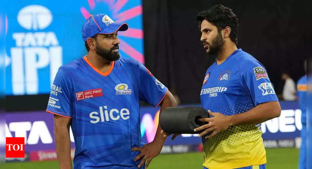 Watch - MI vs CSK: Rivals on the field, friends off it | Cricket News