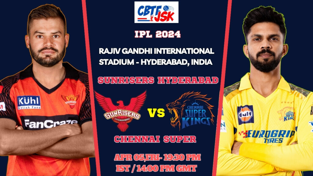 Sunrisers Hyderabad vs Chennai Super Kings Today Match Prediction & Live Odds - IPL 2024