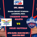 Lucknow Super Giants vs Delhi Capitals Today Match Prediction & Live Odds - IPL 2024