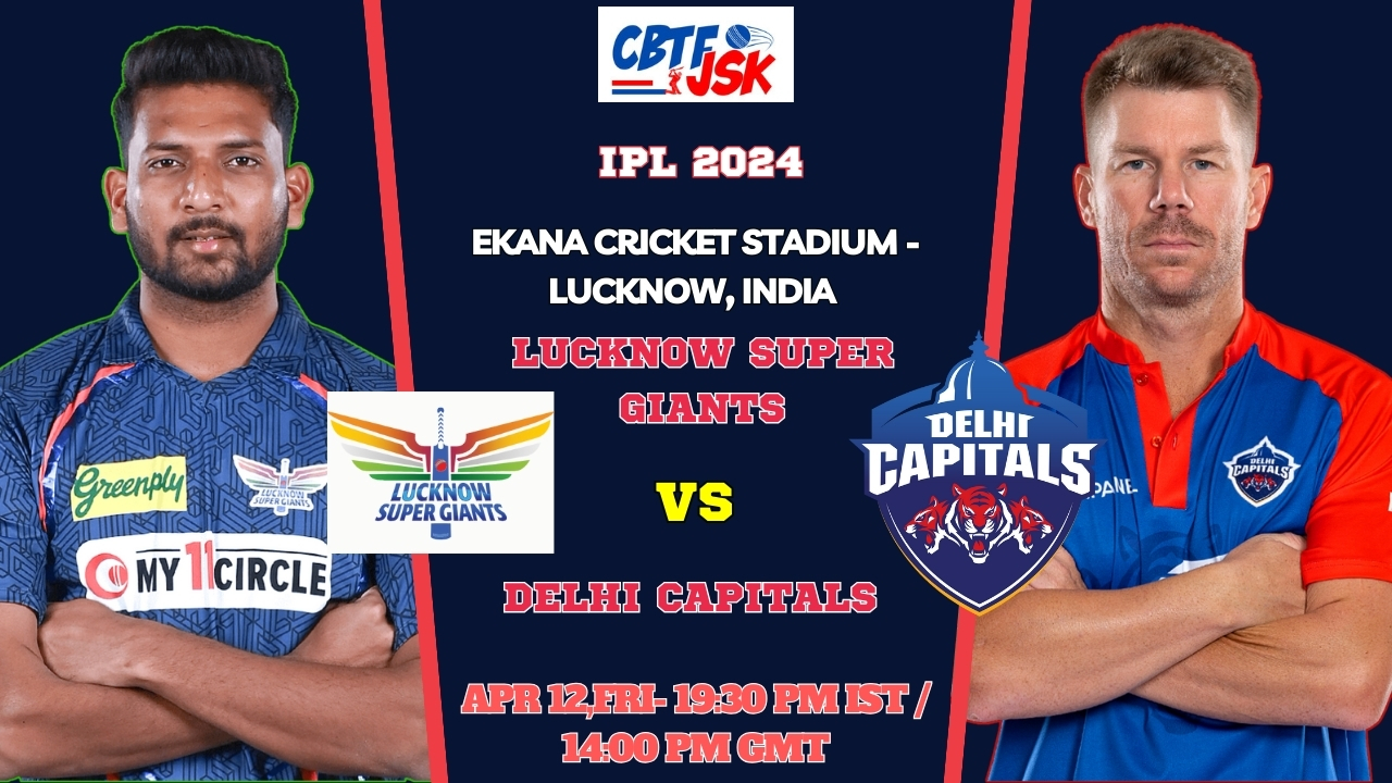 Lucknow Super Giants vs Delhi Capitals Today Match Prediction & Live Odds - IPL 2024