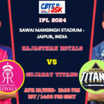 Rajasthan Royals vs Gujarat Titans Today Match Prediction & Live Odds - IPL 2024