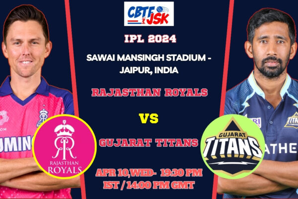 Rajasthan Royals vs Gujarat Titans Today Match Prediction & Live Odds - IPL 2024