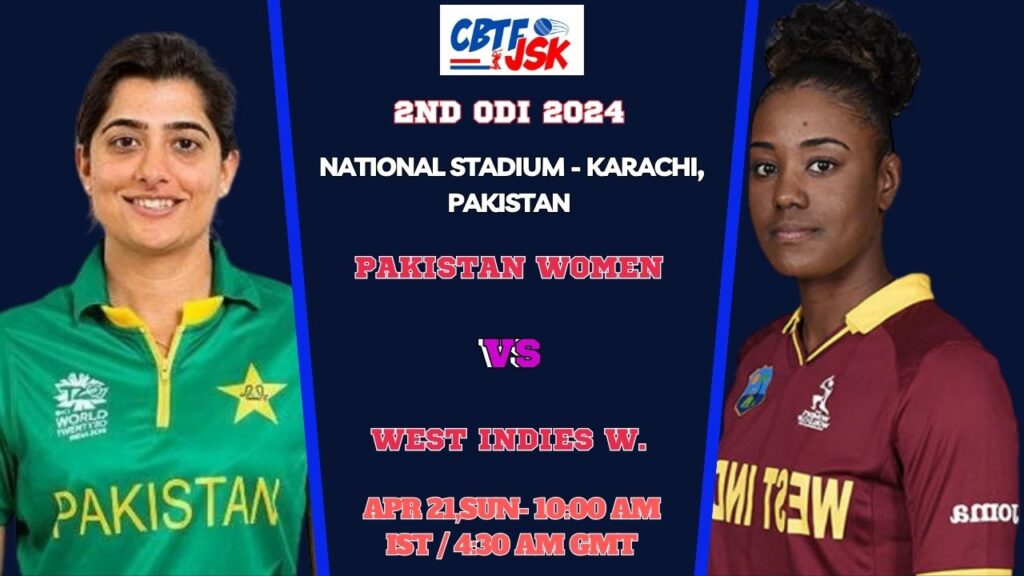 Pakistan vs West Indies Women 2nd ODI Match Prediction, Betting Tips & Odds