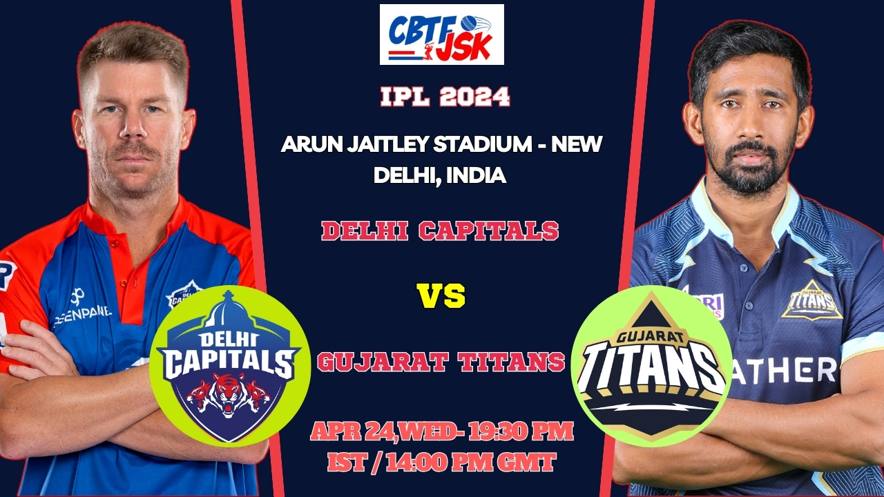 Delhi Capitals vs Gujarat Titans Today Match Prediction & Live Odds - IPL 2024