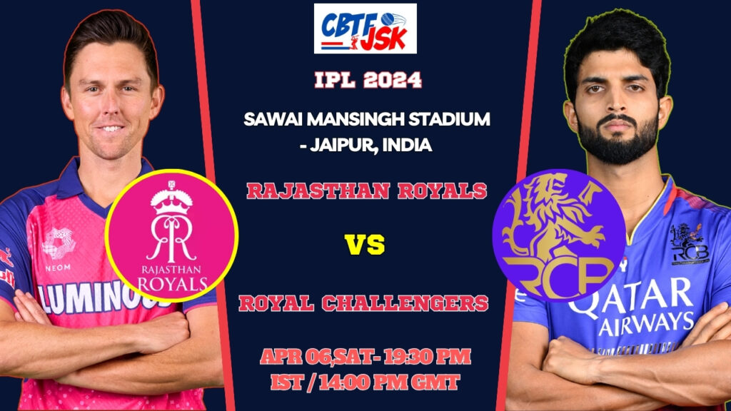 Rajasthan Royals vs Royal Challengers Bengaluru Today Match Prediction & Live Odds - IPL 2024