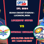 Lucknow Super Giants vs Mumbai Indians Today Match Prediction & Live Odds - IPL 2024