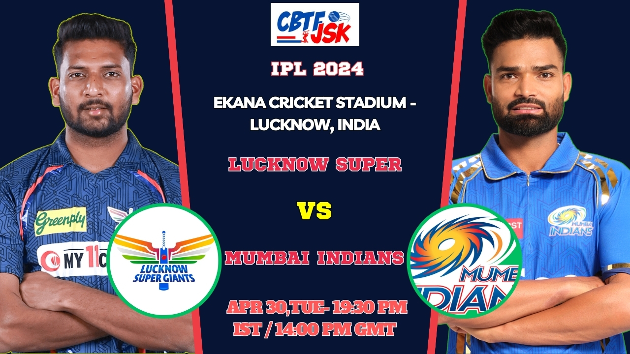 Lucknow Super Giants vs Mumbai Indians Today Match Prediction & Live Odds - IPL 2024