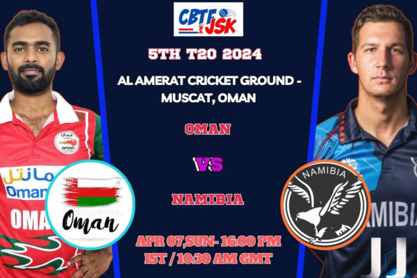 Oman vs Namibia 5th T20 Match Prediction, Betting Tips & Odds