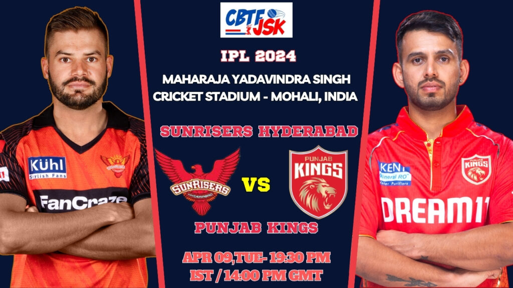 Punjab Kings vs Sunrisers Hyderabad Today Match Prediction & Live Odds - IPL 2024