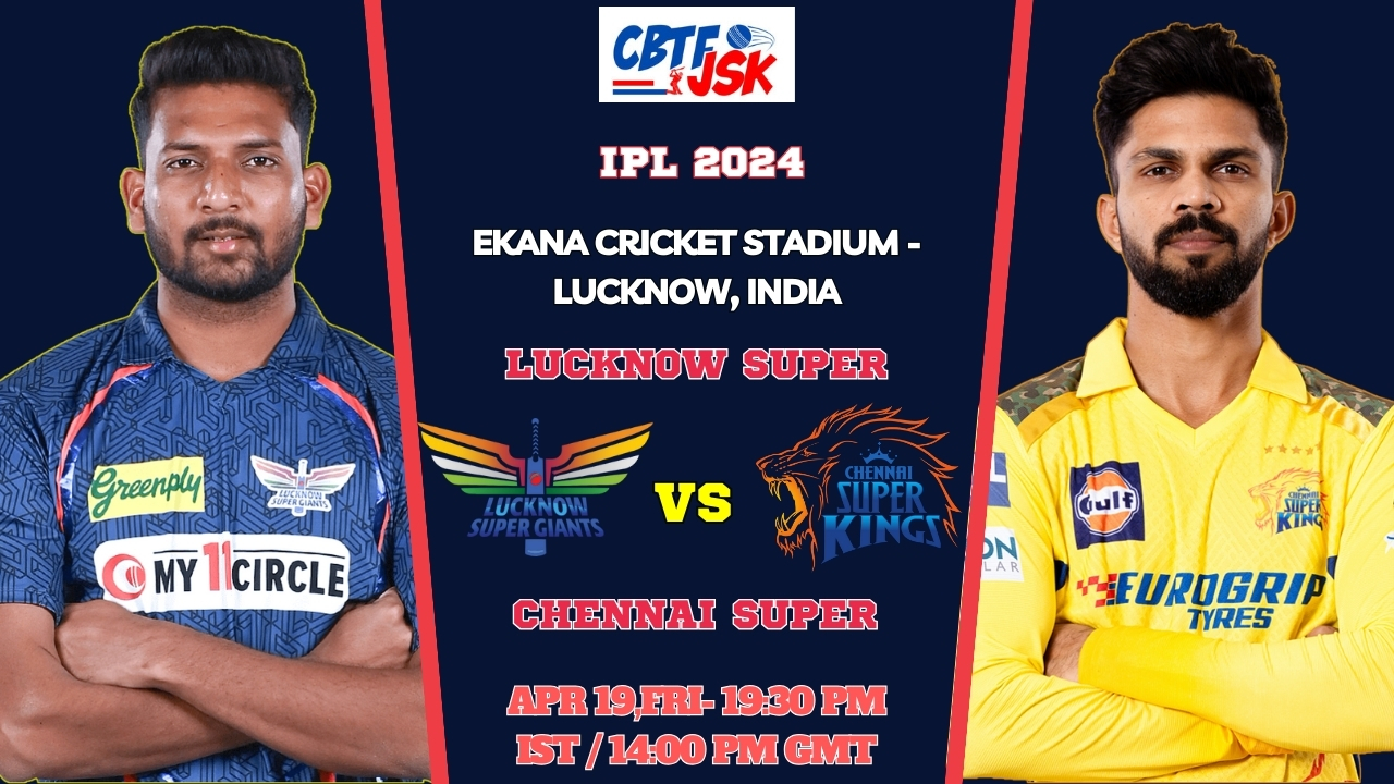 Lucknow Super Giants vs Chennai Super Kings Today Match Prediction & Live Odds - IPL 2024