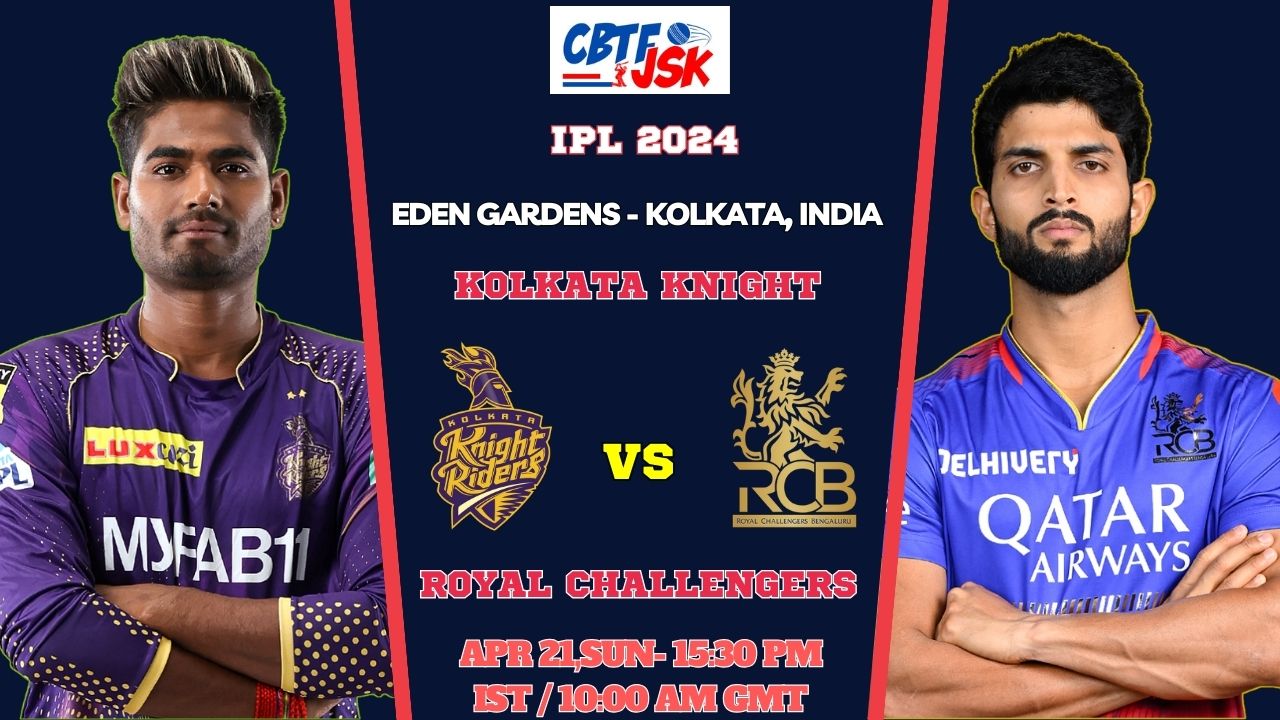 Kolkata Knight Riders vs Royal Challengers Bengaluru Today Match Prediction & Live Odds - IPL 2024