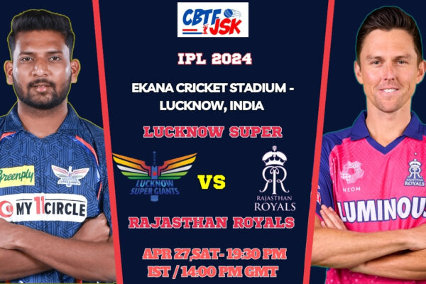 Lucknow Super Giants vs Rajasthan Royals Today Match Prediction & Live Odds - IPL 2024