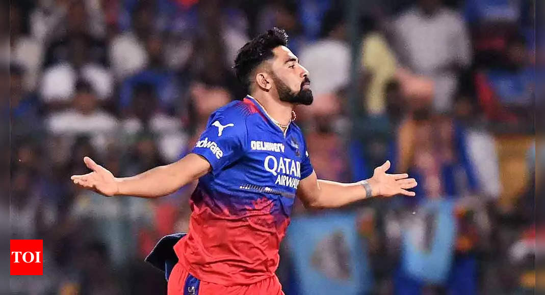 IPL 2024: Mohammed Siraj's good show for RCB a shot in the arm for Team India | Cricket News